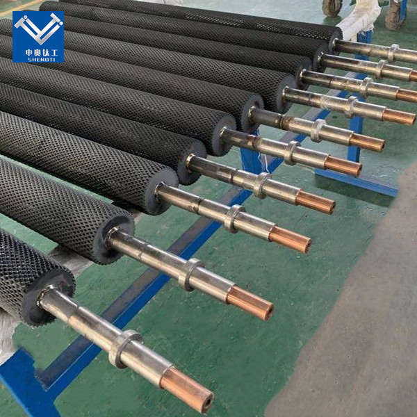 Titanium anode for impressed current cathodic protection